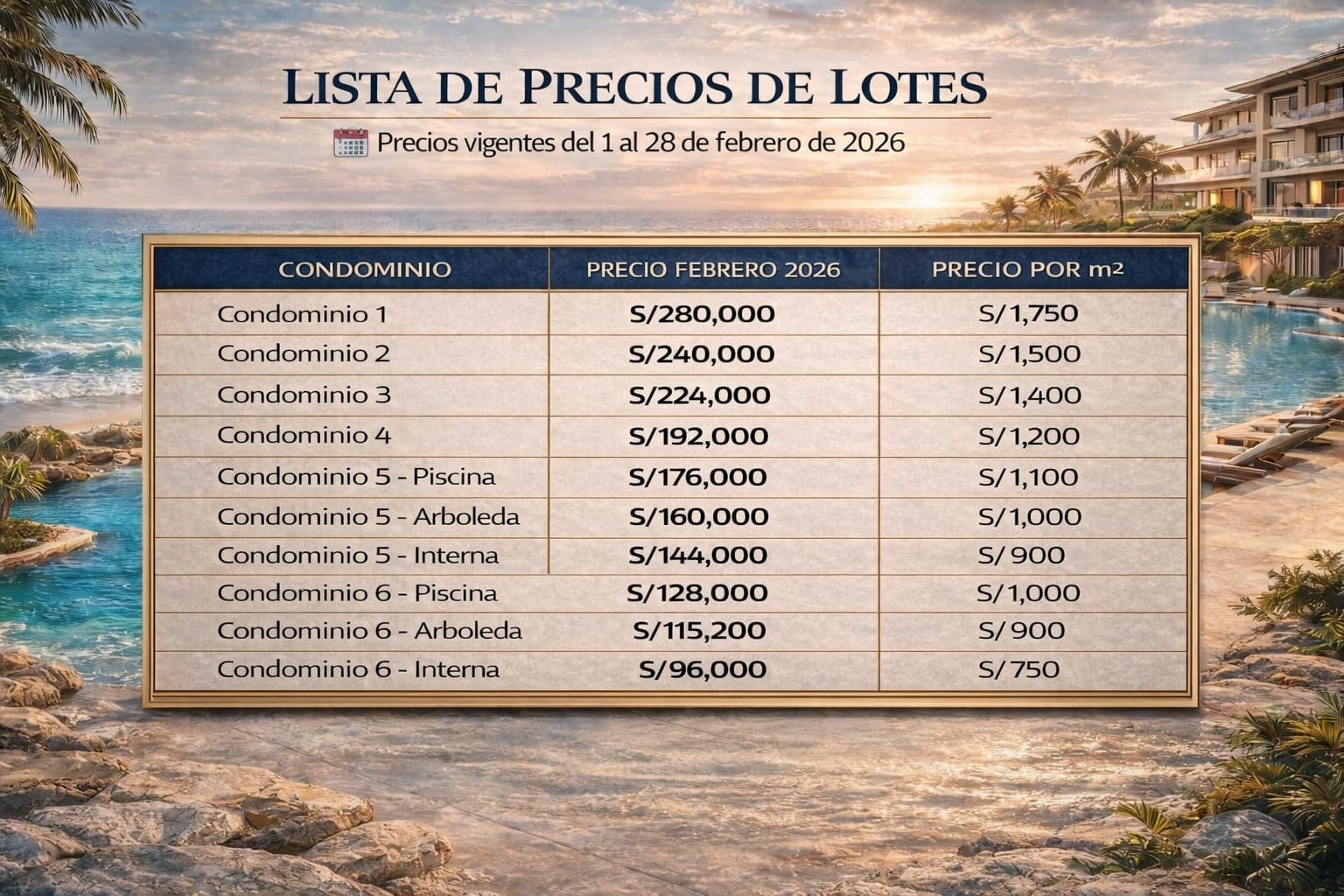Precios